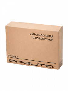 Лампа лупа с подсветкой напольная на колесиках для косметолога Орбита INL87